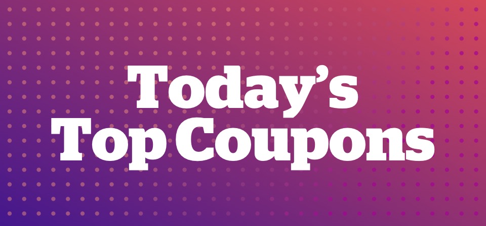 Today's Top Coupons