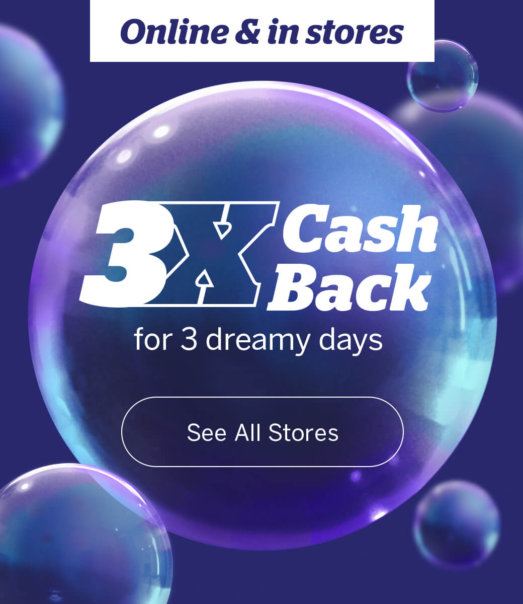 Double Cash Back - See All Stores