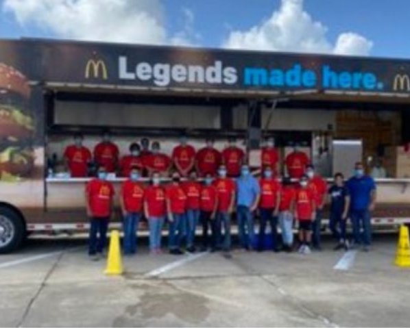 Days After Hurricane Levels Businesses and Homes, McDonald's Franchise Owner Gave Away 10,000 Free Meals